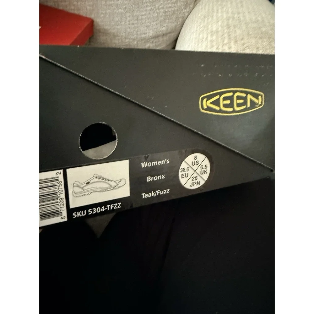 Keen Women's‎ Brown Tan Leather Casual Lace Up Shoes Vulcanized Footwear 8